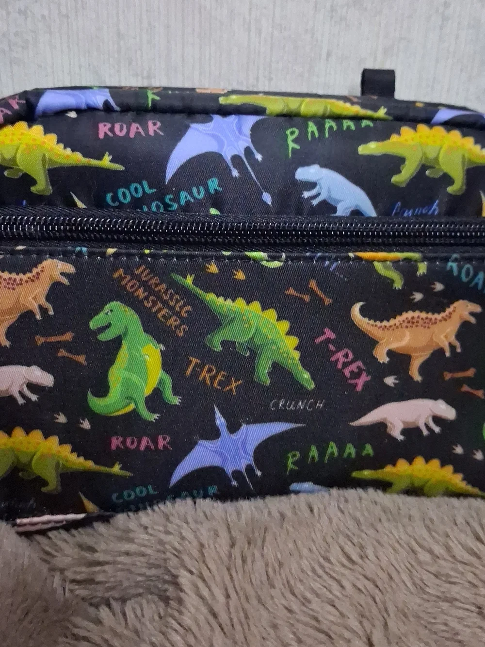 Cerbonny Freezable Mini Lunch Bag / Snack Pouch – Dinosaur Pattern